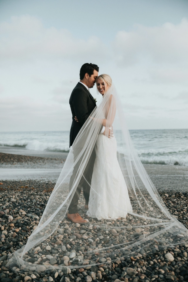 foto de bodas en la playa